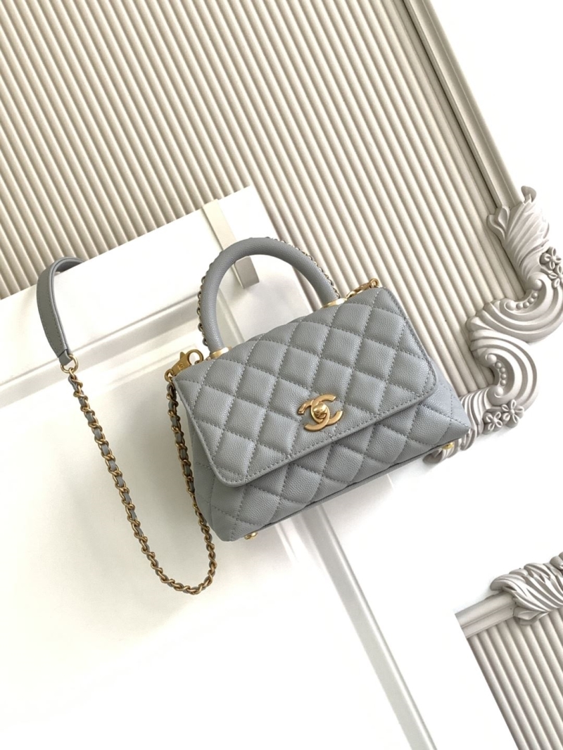 Ch**el top handle bags